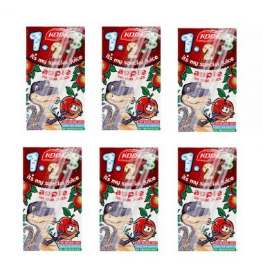 Kdd Apple Juice 1.2.3 6x125ml 