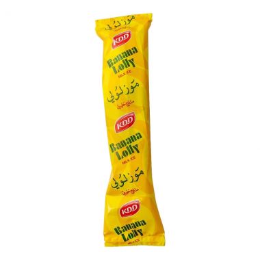 كي دي دي لولي ايس كريم حليبي بنكهة الموز 62.5 مل