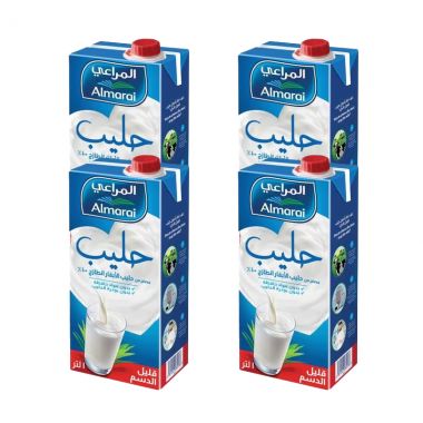 Marai Milk Low Fat 4x1ltr