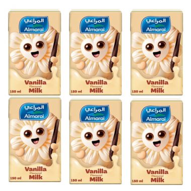 Almarai Uht Vanilla Milk 6x150ml
