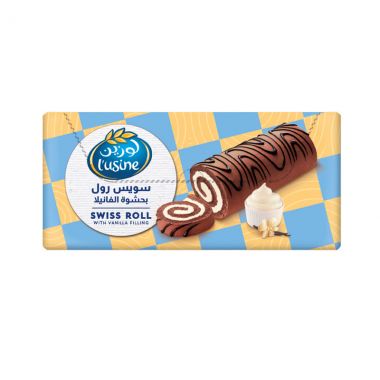 Lusine Swiss Roll Vanla 12x17g