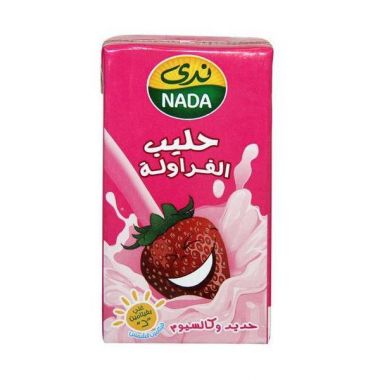 ندى حليب بنكهة الفراولة 125 مل