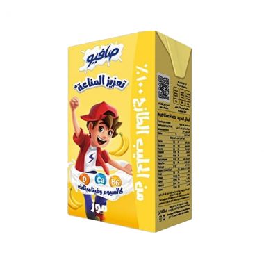 صافيو حليب بنكهة الموز 140 مل