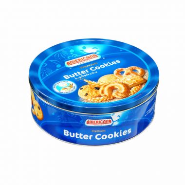 Americana Cookies Blue Tin