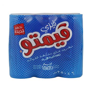 فيمتو مشروب غازي بنكهة التوت البري 6*240 مل