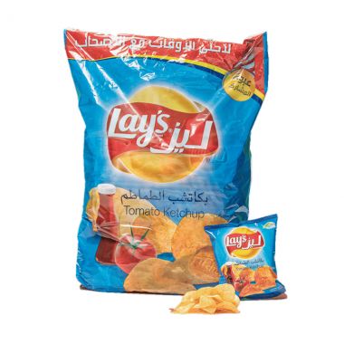 Lays Chips Wketchup 21x14 Gr