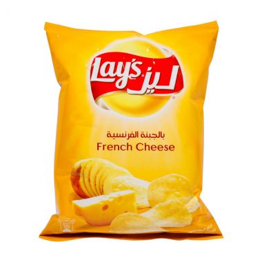 ليز شيبس بنكهة الجبنة الفرنسية 14 غم