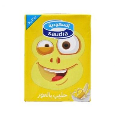 السعودية حليب بنكهة الموز 200 مل