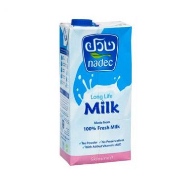نادك حليب منزوع الدسم 1 لتر