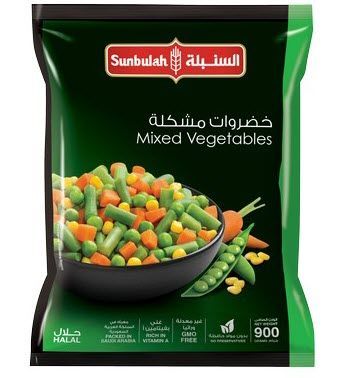Sunbula Mix Veg Frz 900gr