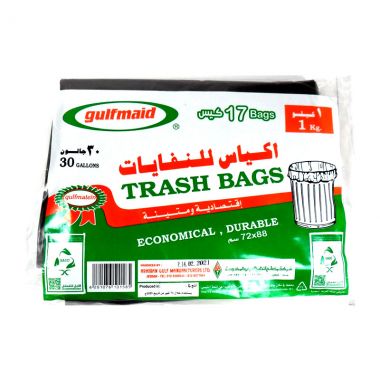 Gulfmaid Trash Bag Black 30gal