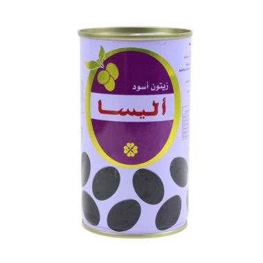 Alisa Black Olives 370gr