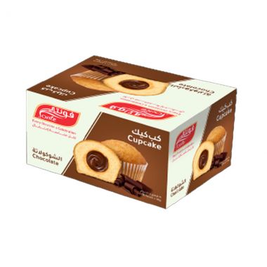 فونتي كب كيك بنكهة الشوكولاتة 18*30 غم