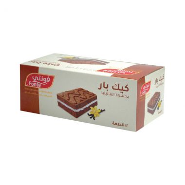 Fonte Cake Bar Vanilla 12x25gr