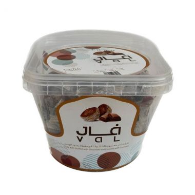 فال كرات التمر بالطحينية و جوز الهند 35 حبة