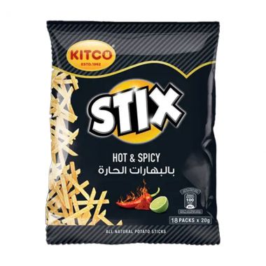 كيتكو ستيكس بنكهة البهارات الحارة  18*20 غم