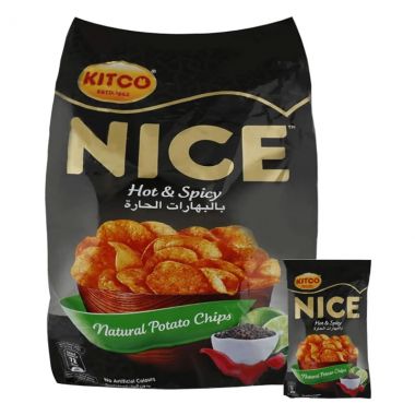 Nice Chips Hot&spicy 21x12gr