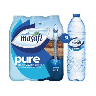 Masafi Pure Water 6x1.5ltr