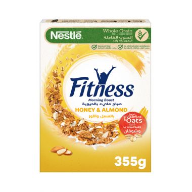 Fitness Honey Almond 2x355gr