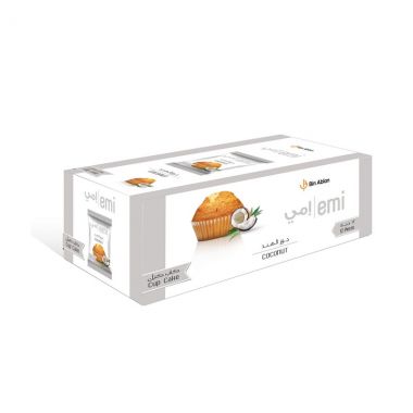 Emi Cupcake Coconut 12x40gr