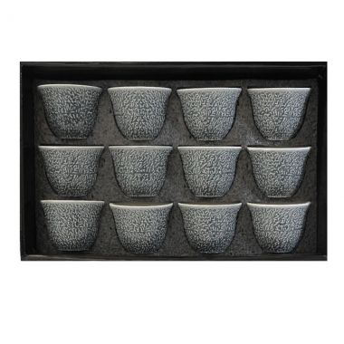 Sada Coffee Cup Set Gray D 12pc.