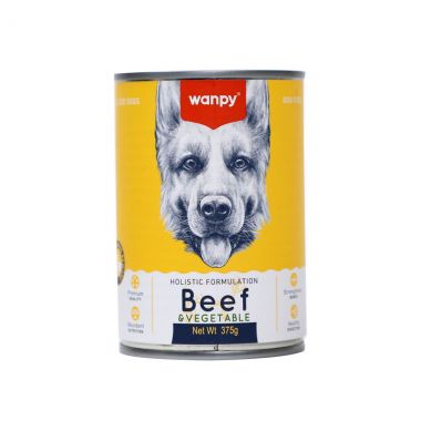 Wanpy Canned Wet Food Beef&veg
