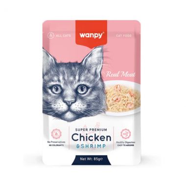 Wanpy Chicken&shrimp Cat