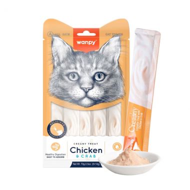 Wanpy Creamy Lickable Chi&crab