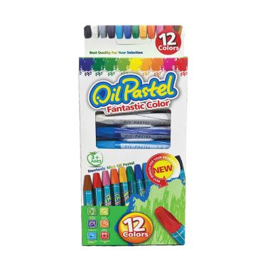 Oil Pastels 12 Colors