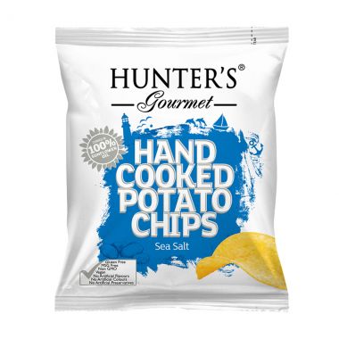 Hunters Potato Chips Sea Salt