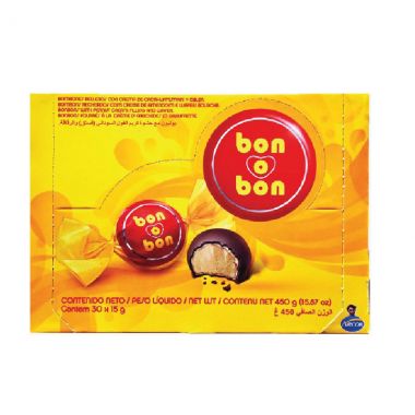 Bon Bon Milk Choco 30x15gr