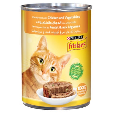 فرسكيز تشاك باوند مع الدجاج و الخضراوات 400 غم