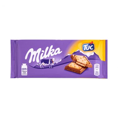ميلكا شوكولاتة مع بسكويت توك 87 غم