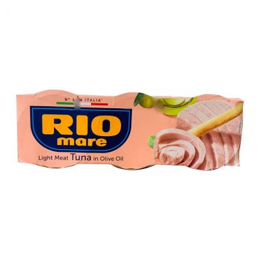 Rio Light Meat Tuna Oil 3x80gr