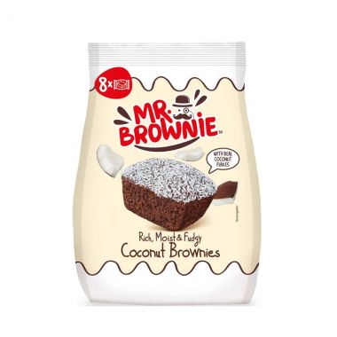Mr Brownie Coconut Brownies 8p