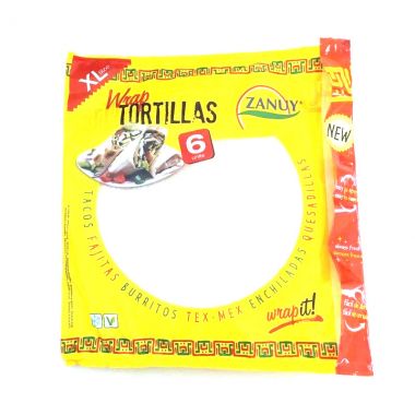 Zanuy Tortilla Wrap 10 Inch