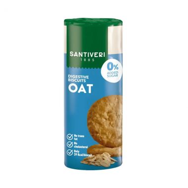 Santiveri Digestive Bisc Oat No Sugar