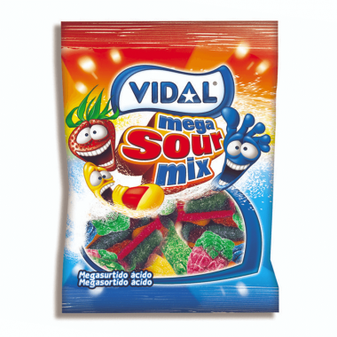 Vidal Mega Sour Mix Candy