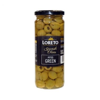 Loreto Pitted Green Olives