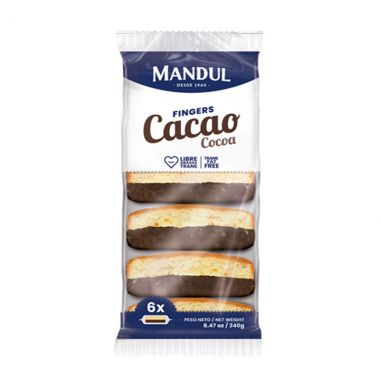 Mandul Fingers Cake Cacao