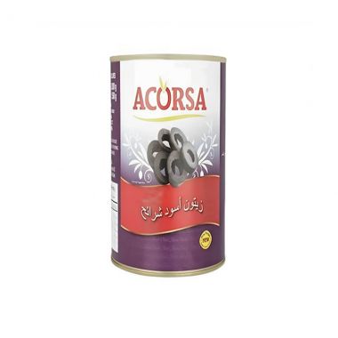 اكروسا زيتون اسود شرائح 350 غم