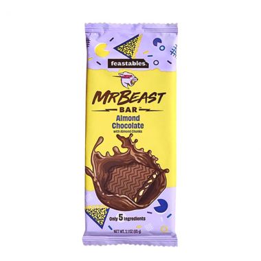 Mr Beast Bar Almond Chocolate