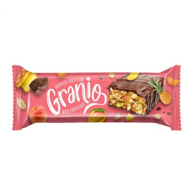 Granio Tropical Fruits Choco 35gr