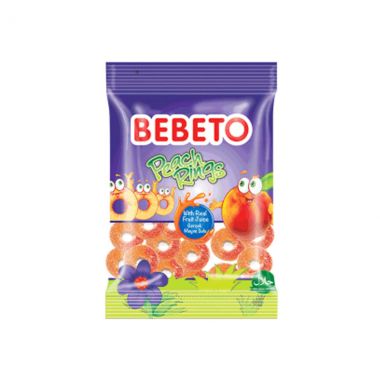 Kervan Bebeto Peach Rings Cand