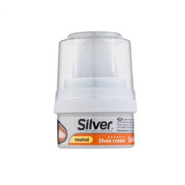 Silver Shoe Cream Natural