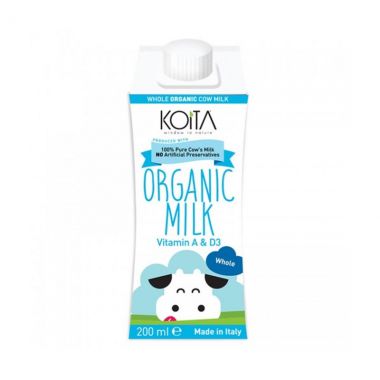 Koita Org Whole Milk 200ml