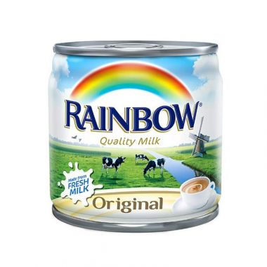 رينبو ابو قوس حليب مركز 170 غم