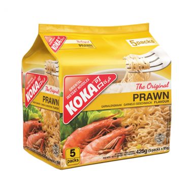 Koka Noodles Pkt Prawn 5x85gr 