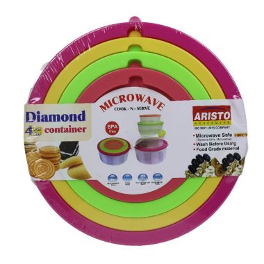 Circalar Container Set 4pc.