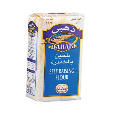ذهبي خلطة طحين بالخميرة 1.5 كغم